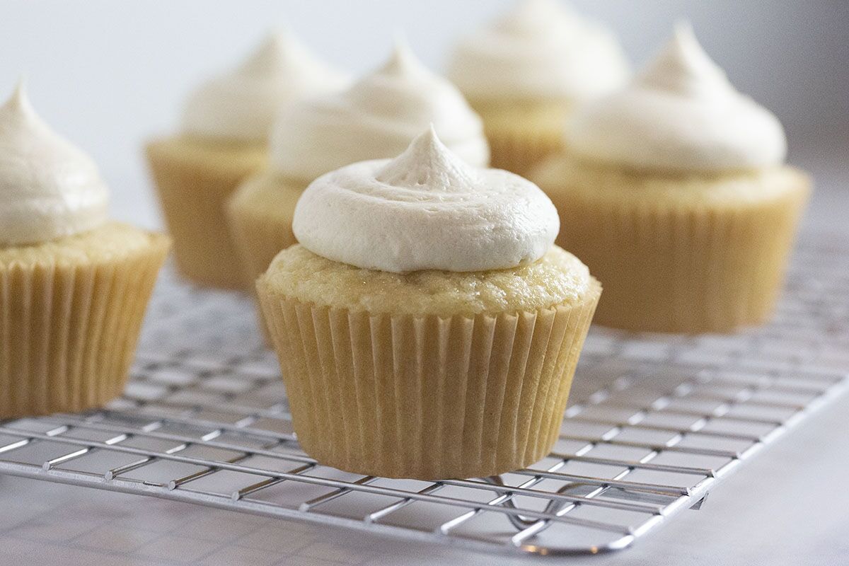 Gluten Free Vanilla Cupcakes